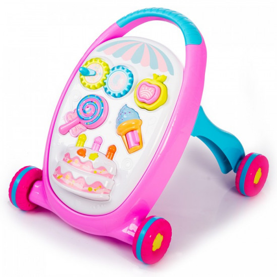 Развивающая игрушка-каталка BabyHit MOVE&PLAY SWEETS, розовый