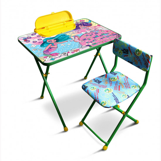 Комплект детской мебели "Русалочки" цвет зелёный